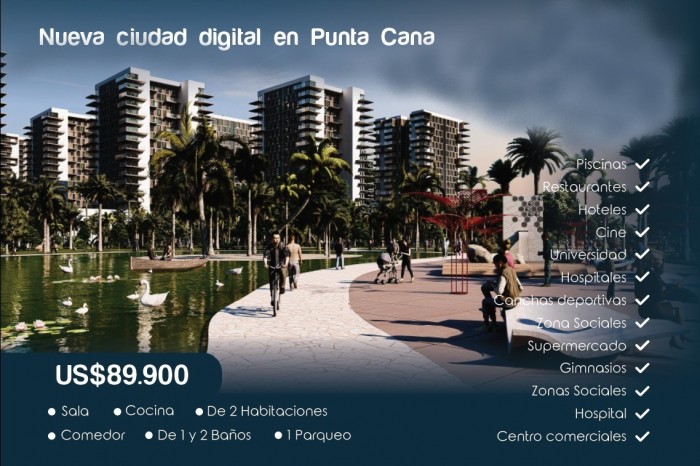 Apartamentos en Venta en Proyecto de Veron Punta Cana